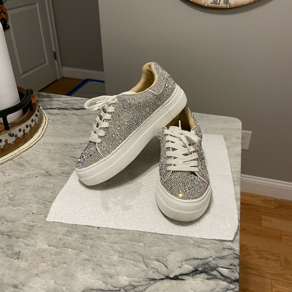 Betsey Johnson embellished sneakers